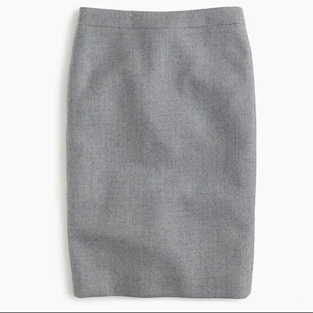 J. Crew Wool Pencil Skirt